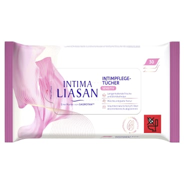 SAGROTAN Liasan Intima Sensitive Intim-Pflegetücher