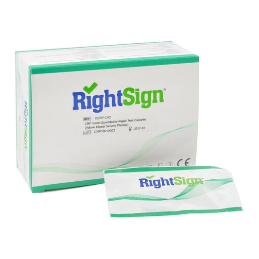 Right Sign semi-quantitativer CRP-Test, 25 Stück