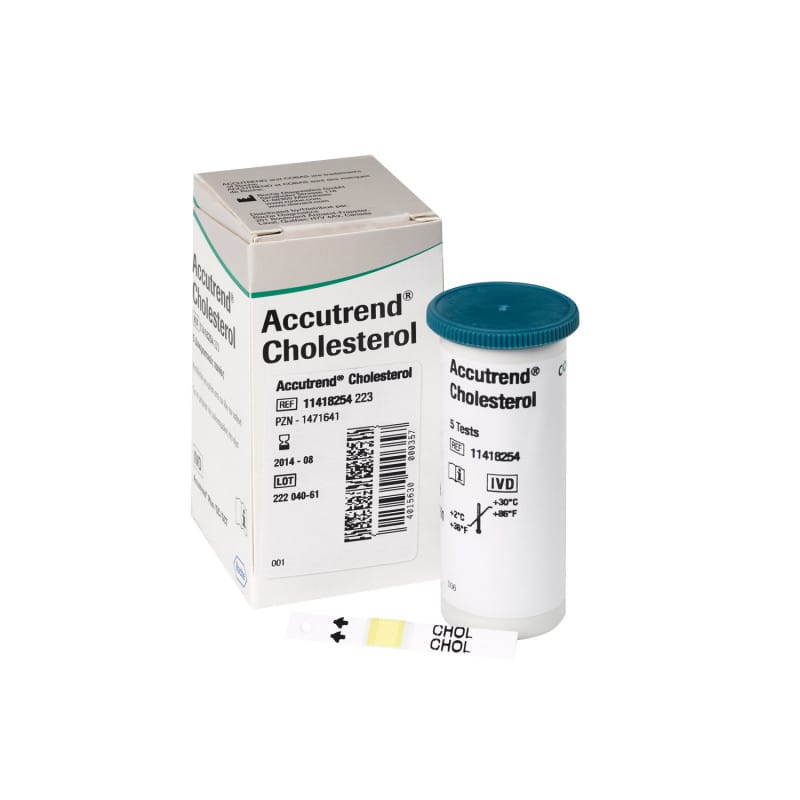 Accutrend Cholesterol Teststreifen