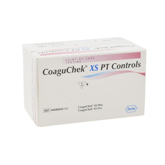 CoaguChek XS PT Controls, 4 Flaschen