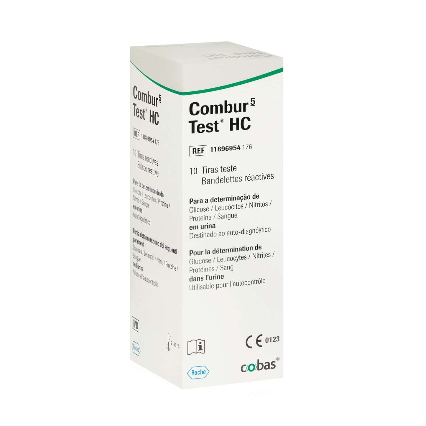Combur 5 Test HC, 10 Urinteststreifen