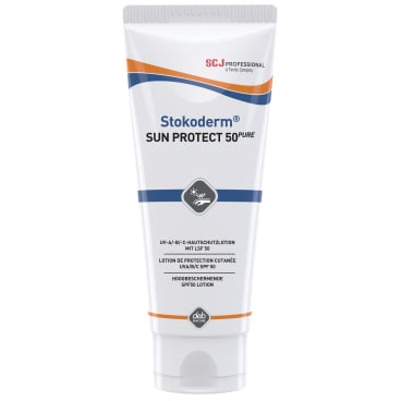 SC Johnson GmbH - Stokoderm® SUN PROTECT 50 PURE UV-Hautschutzlotion - 100 ml - Tube