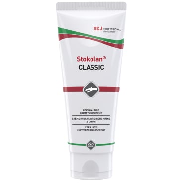 SC Johnson GmbH - Stokolan® CLASSIC Hautpflegecreme - 100 ml - Tube (1 Karton = 12 Tuben)
