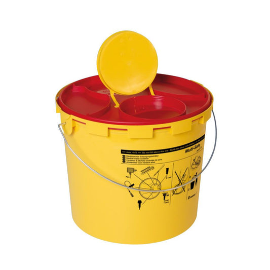 Kanülenabwurfbehälter Multi-Safe Medi 6 - 4,4 Liter