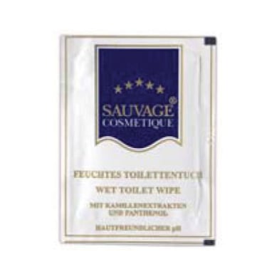 Sauvage Hotelkosmetik Feuchtes Toilettenpapier