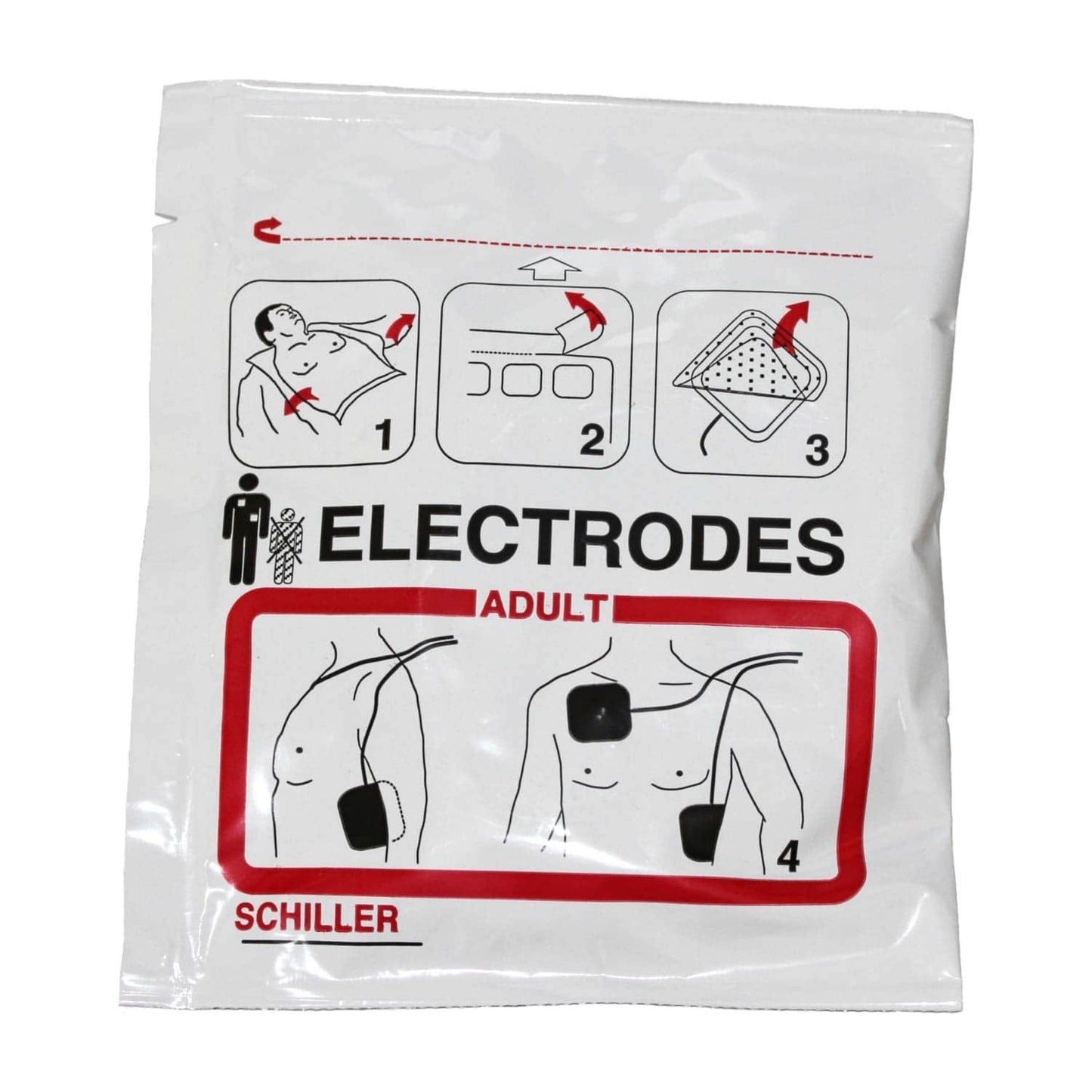 Schiller Defibrillations-Elektroden