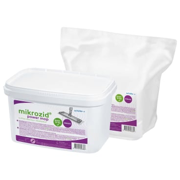 Schülke mikrozid® power mop - Set Wischtuch, gebrauchsfertig