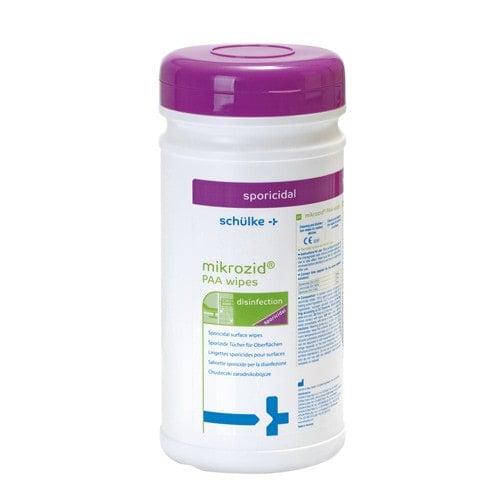 Paa mikrozid® PAA+ wipes Desinfektionstücher – Med-Praxisbedarf
