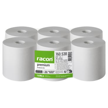 racon® premium Handtuchrolle, 20 x 36 cm, 2-lagig, weiß