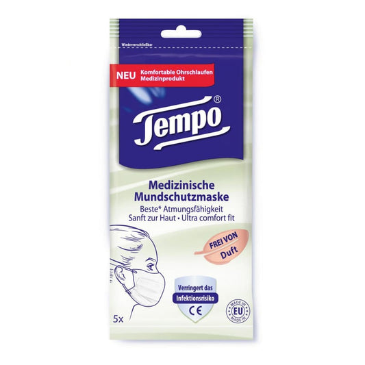 TEMPO medizinische Mundschutzmasken