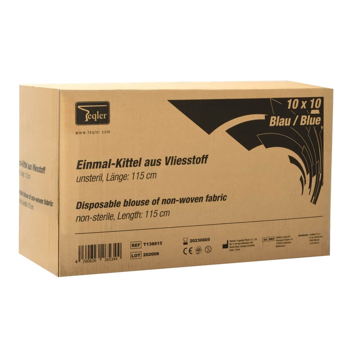 Einwegkittel aus PP-Vlies