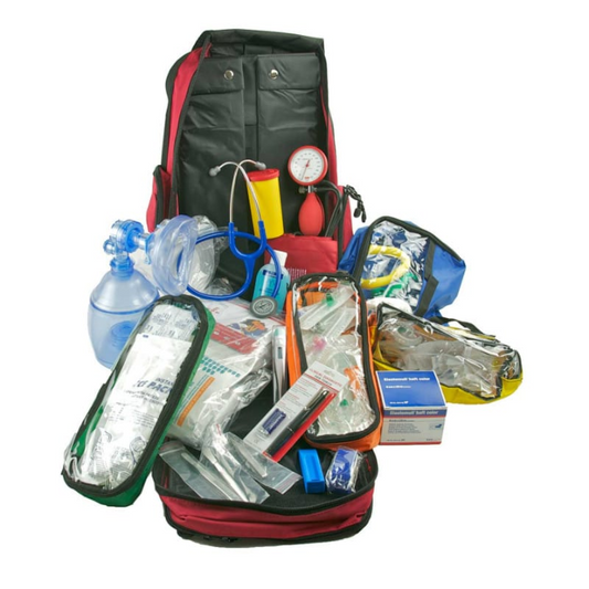 Notfallrucksack, gefüllt
