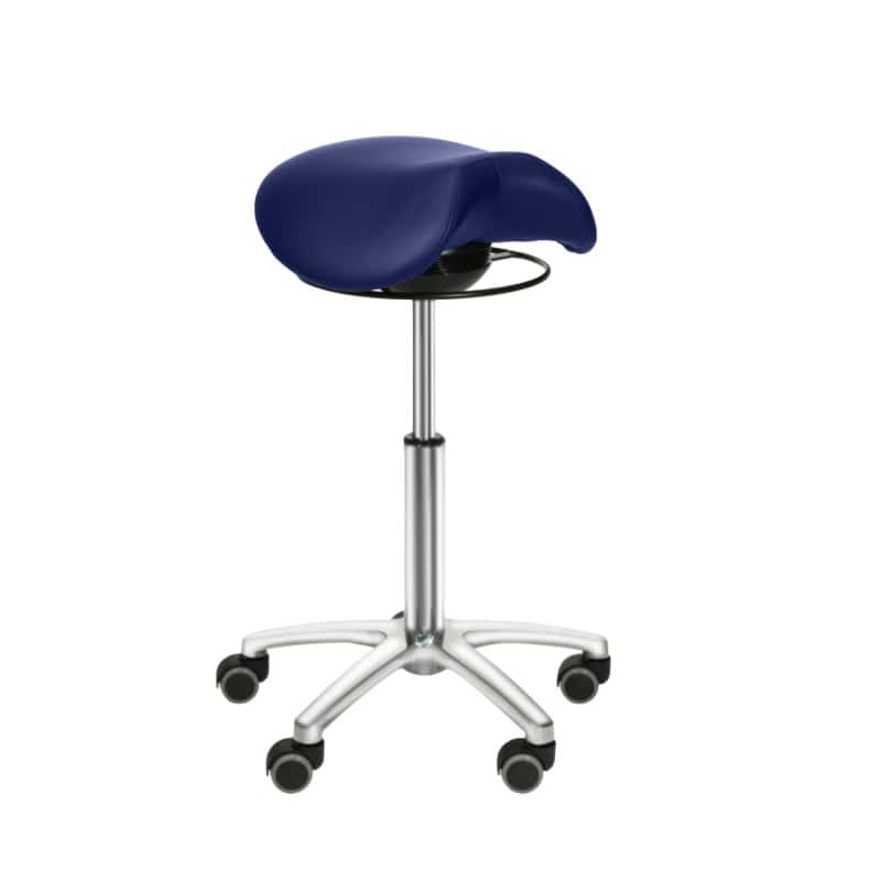 Sattelsitz-Hocker mit Schwing-Mechanismus