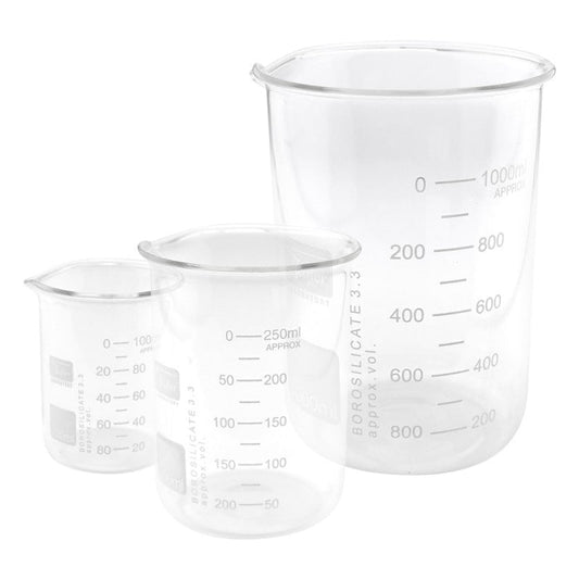 Teqler Becherglas niedrige Form
