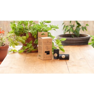 TSP Bio Hundekotbeutel Comfort, schwarz, 23 x 33 cm