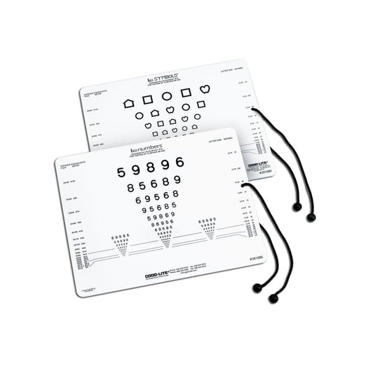 Nahtest LEA™-Symbole/-Zahlen-Karte