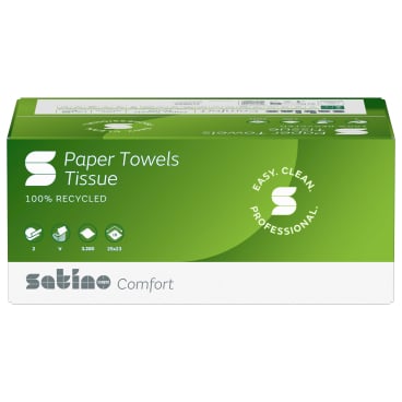 SATINO Comfort Handtuchpapier, 25 x 23 cm, PT3