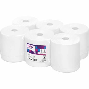 Satino Prestige Handtuchrollen, hochweiß, 2-lagig, CF1-kompatibel