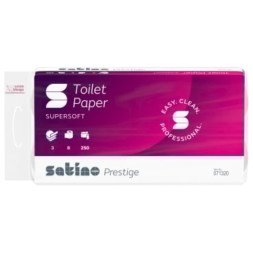 Satino Prestige Toilettenpapier 3-lagig, hochweiß, MT1-kompatibel