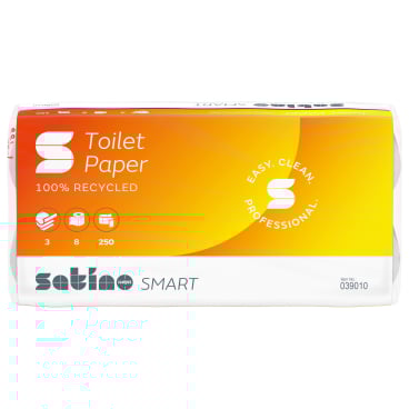 Satino Smart Toilettenpapier, hochweiß, 3-lagig, MT1