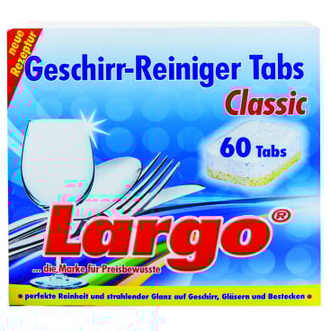 LARGO Geschirr-Reiniger Tabs Classic