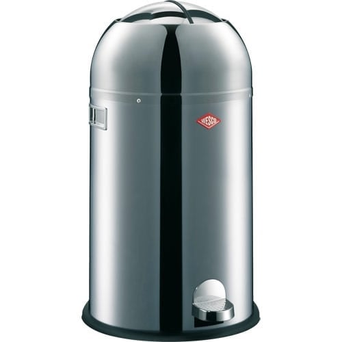 Tret-Abfallsammler, "Kickmaster", 33 Liter, Edelstahl