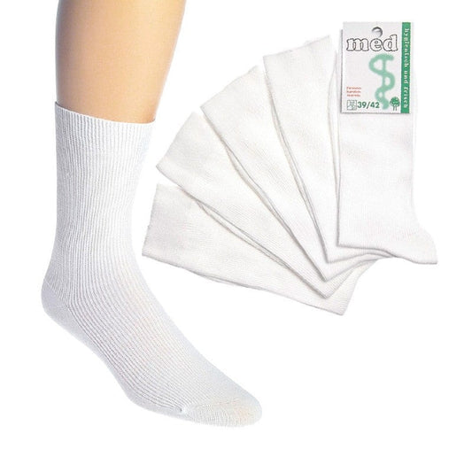 Arztsocken, weiß
