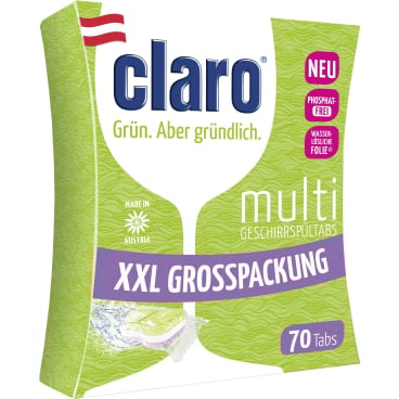 claro Multi Tabs Spülmaschinentabs