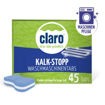 claro Öko Kalk-Stopp Tabs Waschmaschinentabs