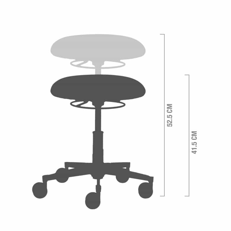 Funktionsdrehhocker myXPERT