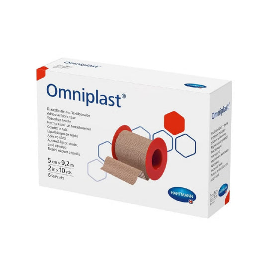 Omniplast Fixierpflaster 5cm, 6 Rollen