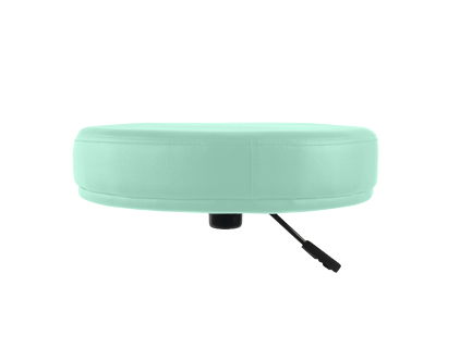 Standard-Sitz, rund, Kunstleder
