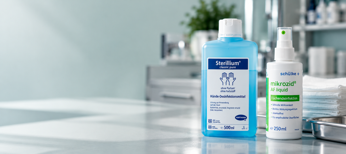 Hygiene und Desinfektion