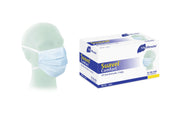 Suavel® Comfort Typ IIR Einmal OP Mundschutz, 3-lagig zum Binden, 50 Stück